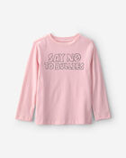 Kids Anti Bullies Graphic Tee- Pink, image 1 of 2 slides