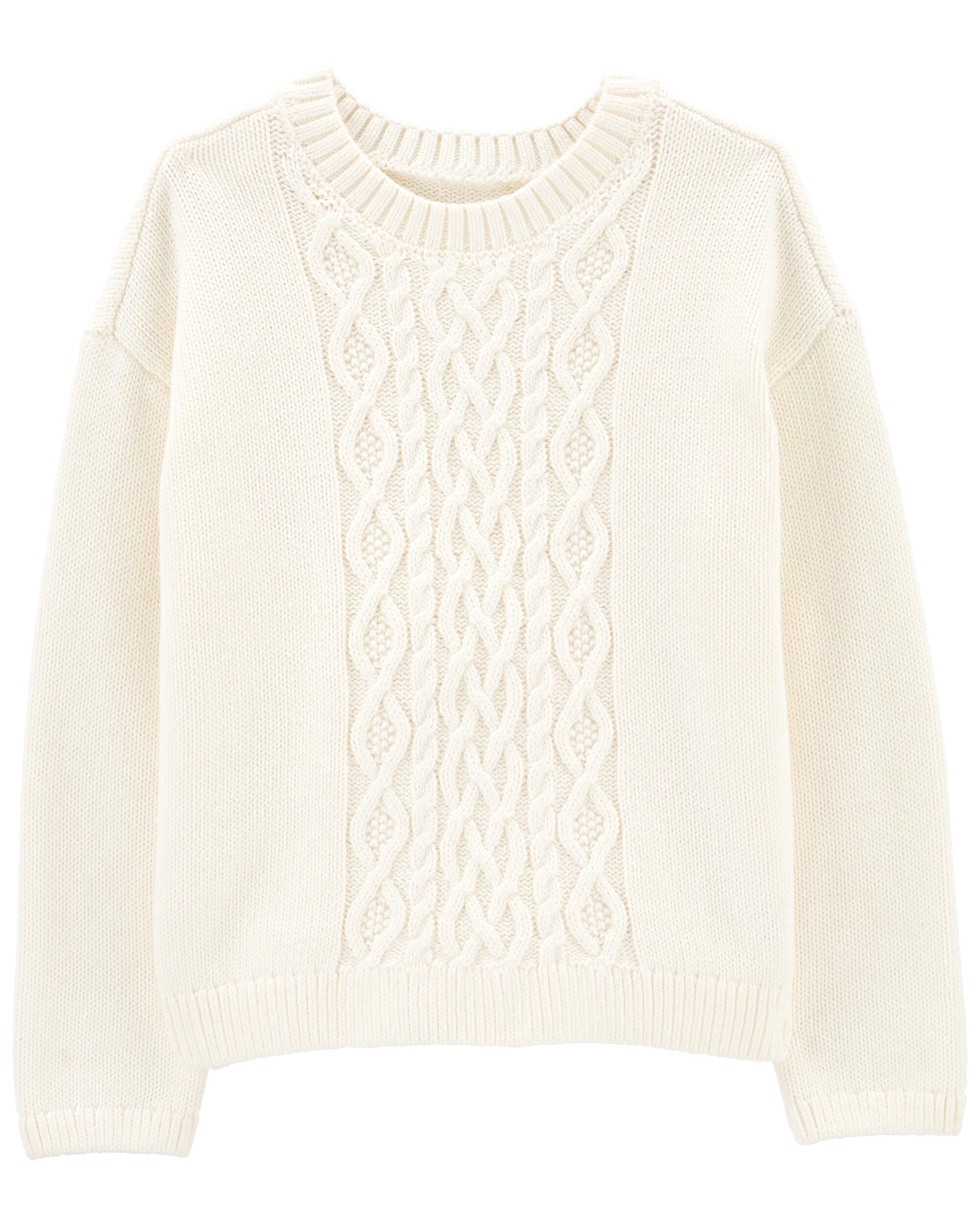 Carters white sweater clearance