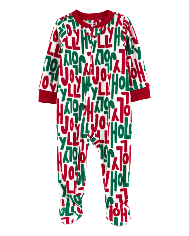 Multi Toddler 2 Pack Christmas Footie Pajamas Carter s Oshkosh Canada