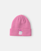 Toute-petit fille - Tuque Bichon Kombi- Rose, image 1 sur 2 diapositives