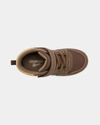 Toddler Boy High Top Sneakers - Brown, image 6 of 8 slides