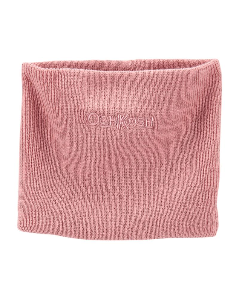 Pink Knit Neck Warmer