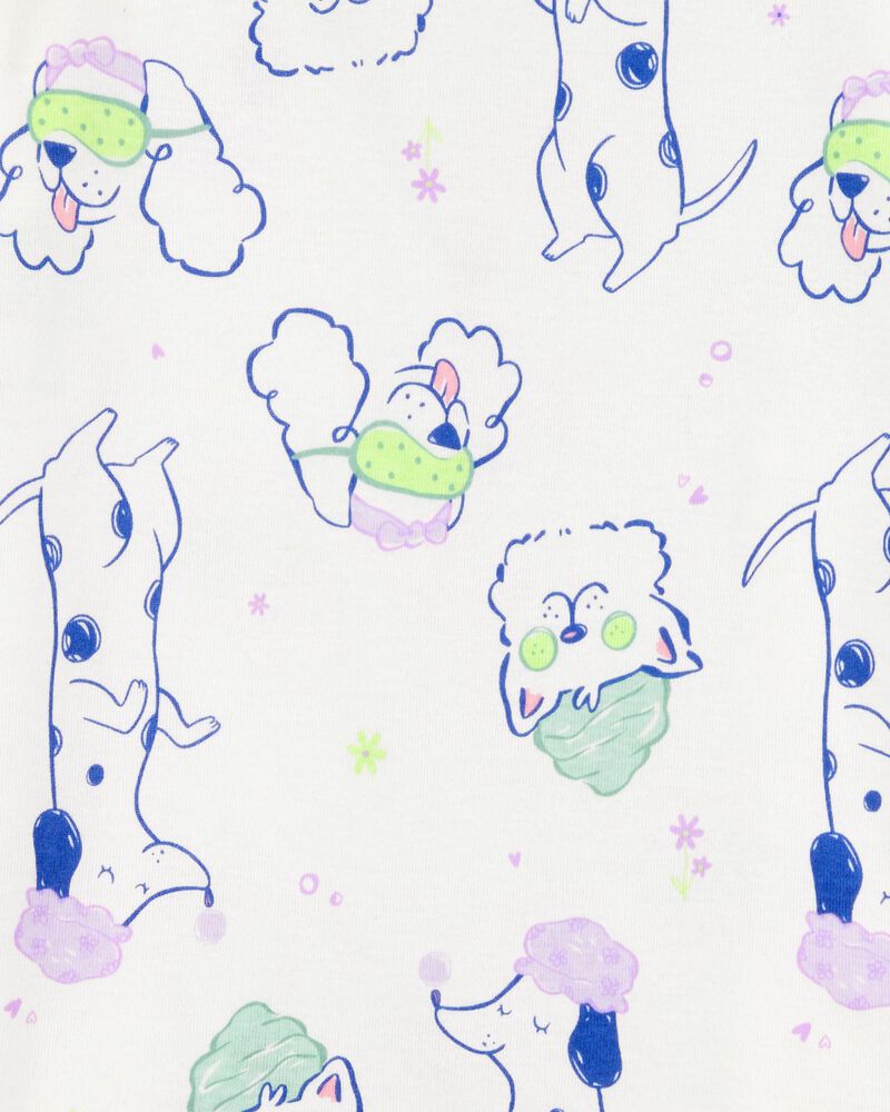 Kid 4-Piece Dog Cotton Pyjamas, image 2 of 4 slides