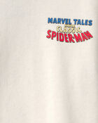 Toddler Boy &copy;Marvel Spider-Man French Terry Pullover Sweatshirt - White, image 3 of 4 slides