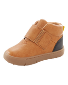  Every Step® First Walker High-Top Boots - Brown, image 6 of 7 slides