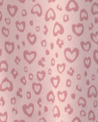 Filles - Pantalon &agrave; coupe ballon en molleton &agrave; motif l&eacute;opard &ndash; Rose, image 3 sur 3 diapositives