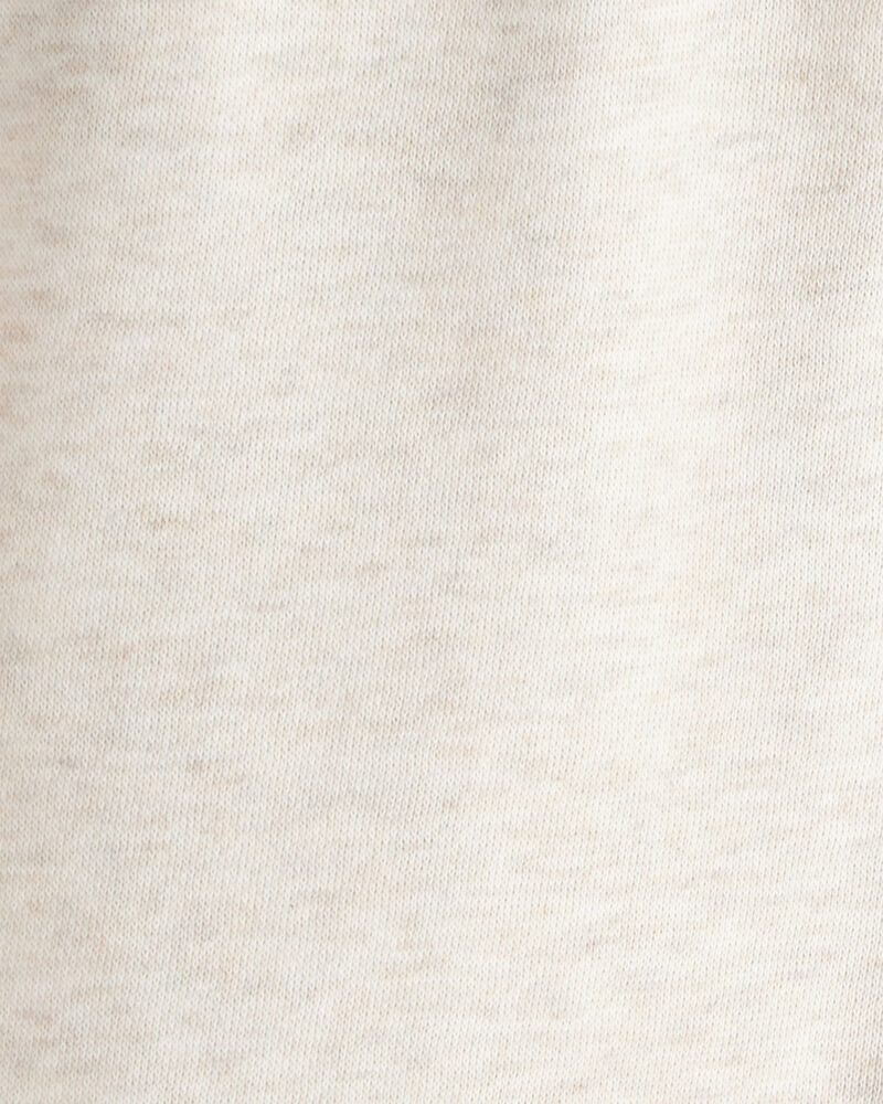 Toddler Boy DayDream Fleece Joggers - Cream, image 3 of 4 slides