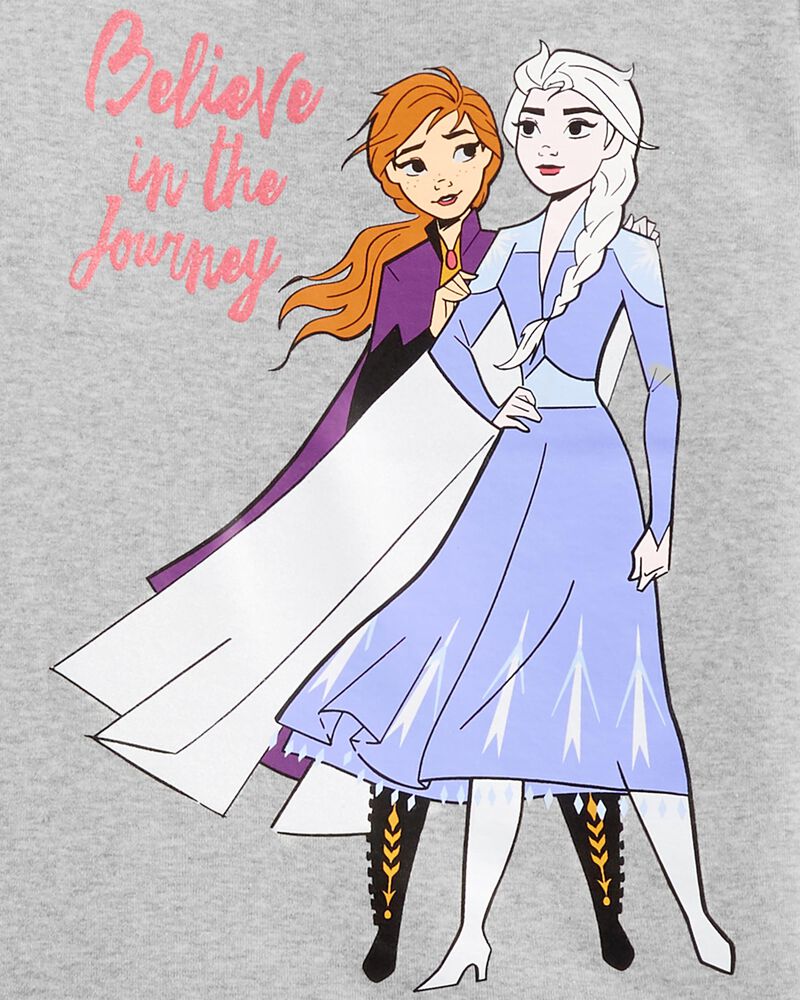 Enfant Pyjama 2 pièces en coton ajusté Reine Des Neiges, image 2 sur 2 diapositives