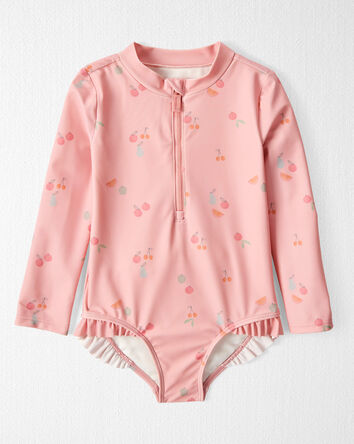Toddler Recycled Ruffle Swimsuit, 