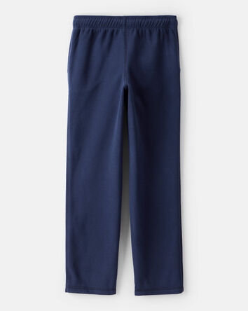 Garçons - Pantalons de jogging en polaire - Marine, 