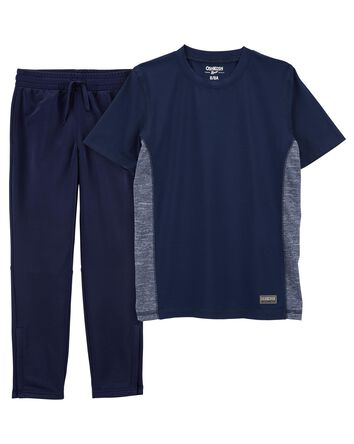 Kid 2-Piece Active Tee and Joggers Set, 
