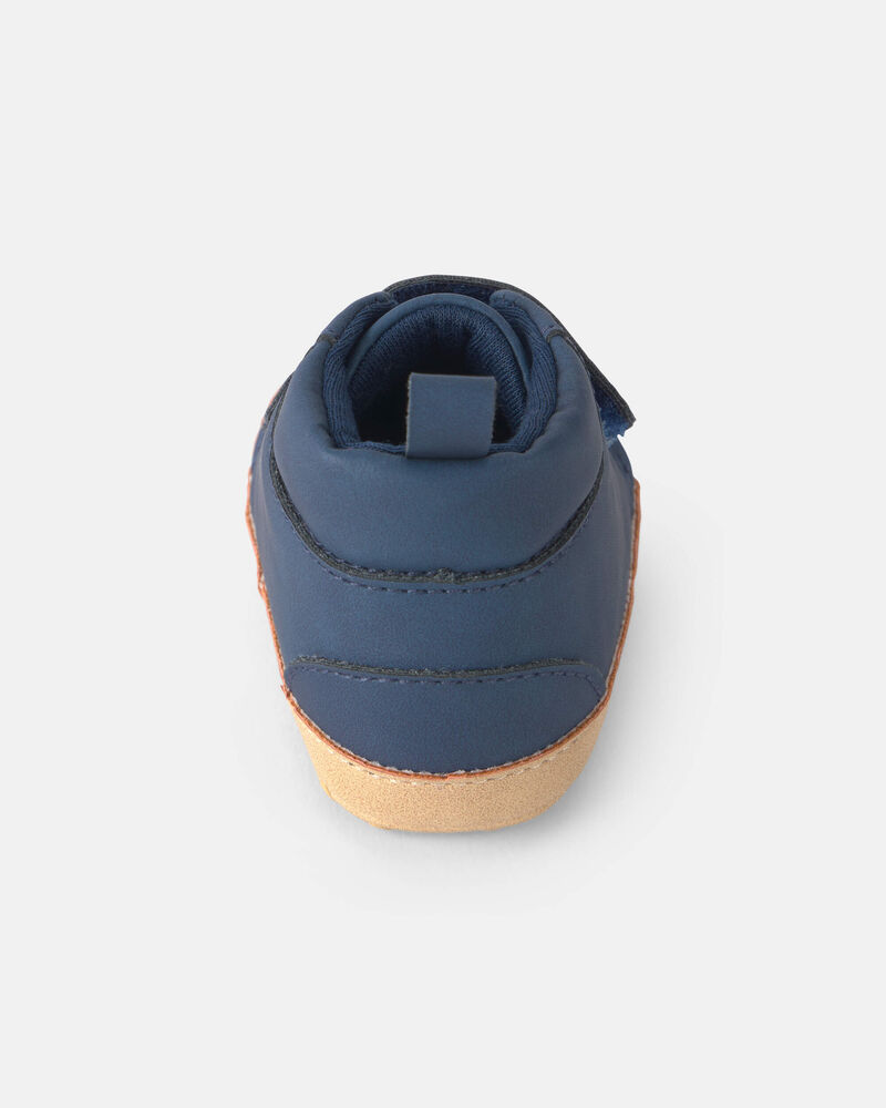 B&eacute;b&eacute; gar&ccedil;on - Espadrilles &agrave; tige haute - Bleu marine, image 5 sur 8 diapositives