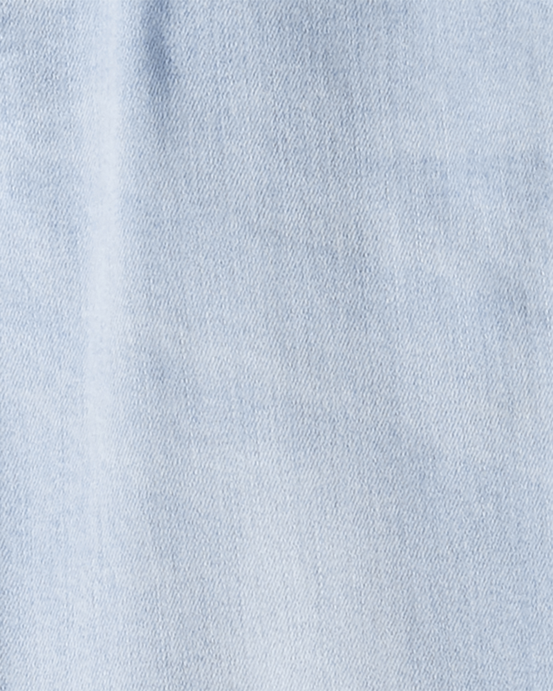 Kid Skinny Jeans in Blue Ice Wash, image 3 of 5 slides