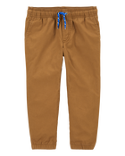 Toddler Pull-On Poplin Pants, image 3 of 7 slides