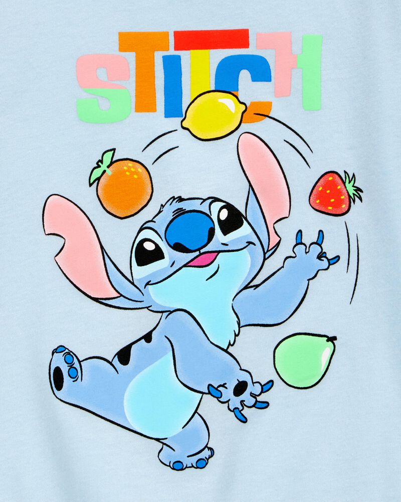 Toddler Disney© Lilo & Stitch Short-Sleeve Graphic Tee - Blue, image 2 of 2 slides