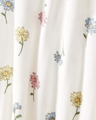 Bébé Pyjama 1 pièce à pieds PurelySoft imprimé de fleurs - Ivoire, image 2 sur 5 diapositives