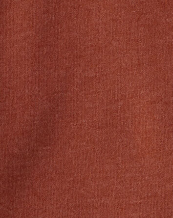 Boys Zip-Up Hoodie - Brown, 