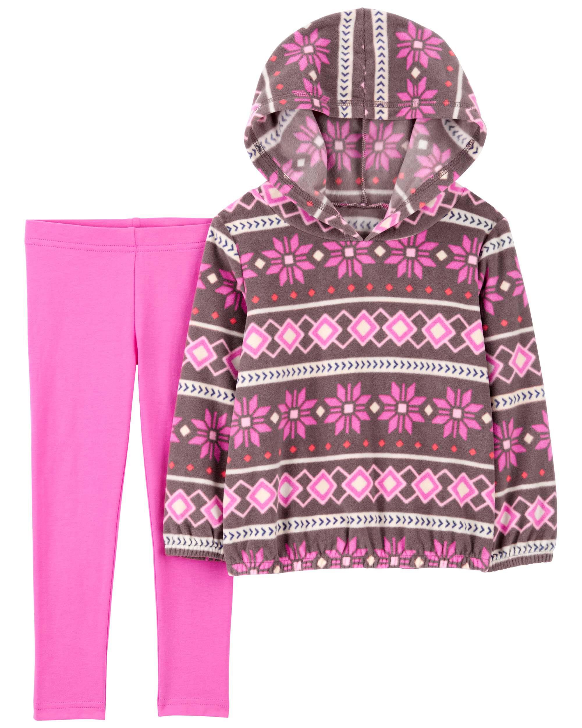 Multi 2 Piece Fair Isle Fleece Pullover Legging Set Carter s
