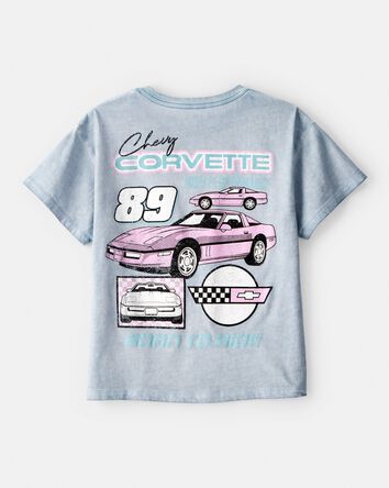 Jeune T-shirt à manches courtes Chevrolet™ Corvette™ - Bleu, 
