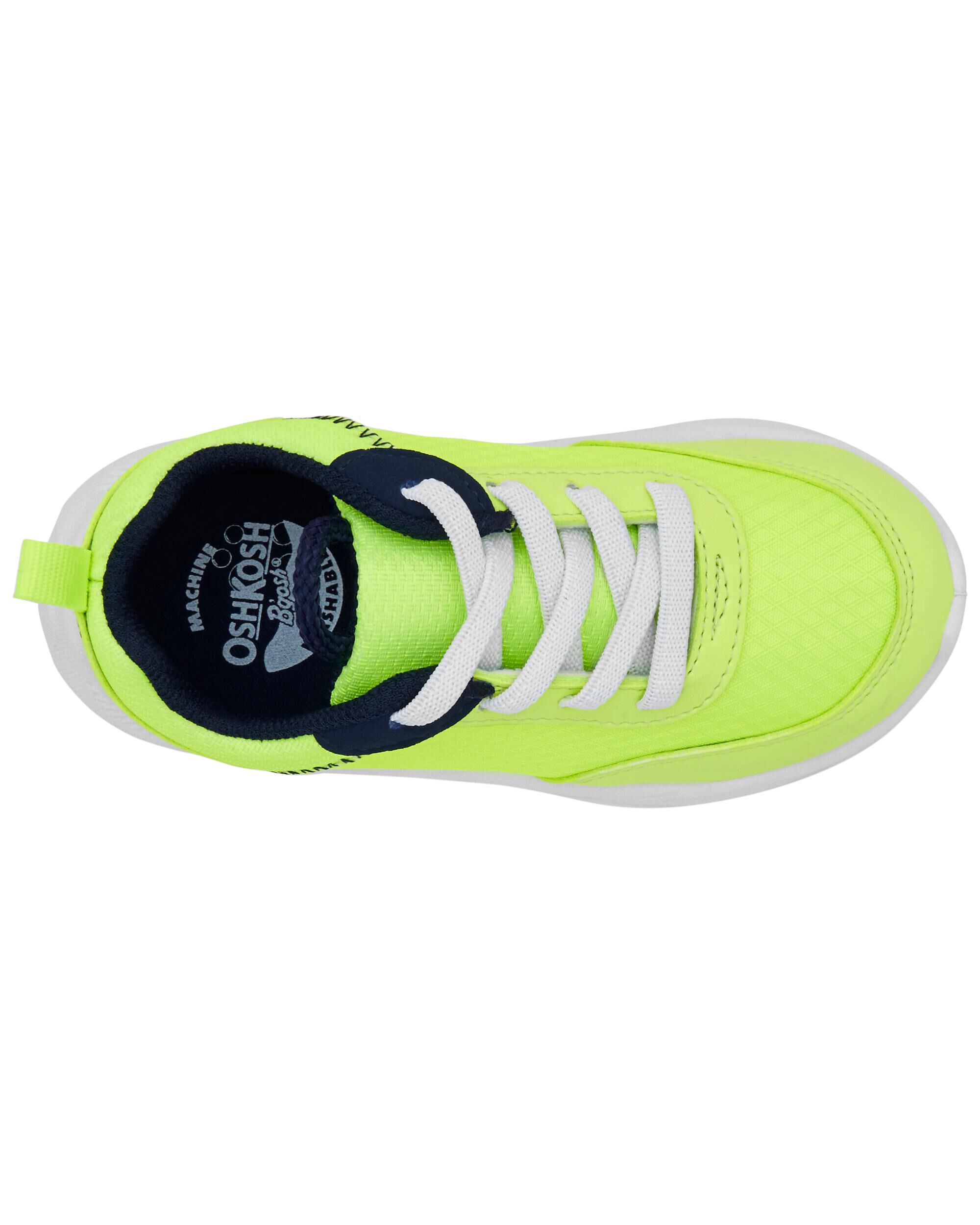 Lime Toddler Recycled Mesh Sneakers | Carter's Oshkosh Canada