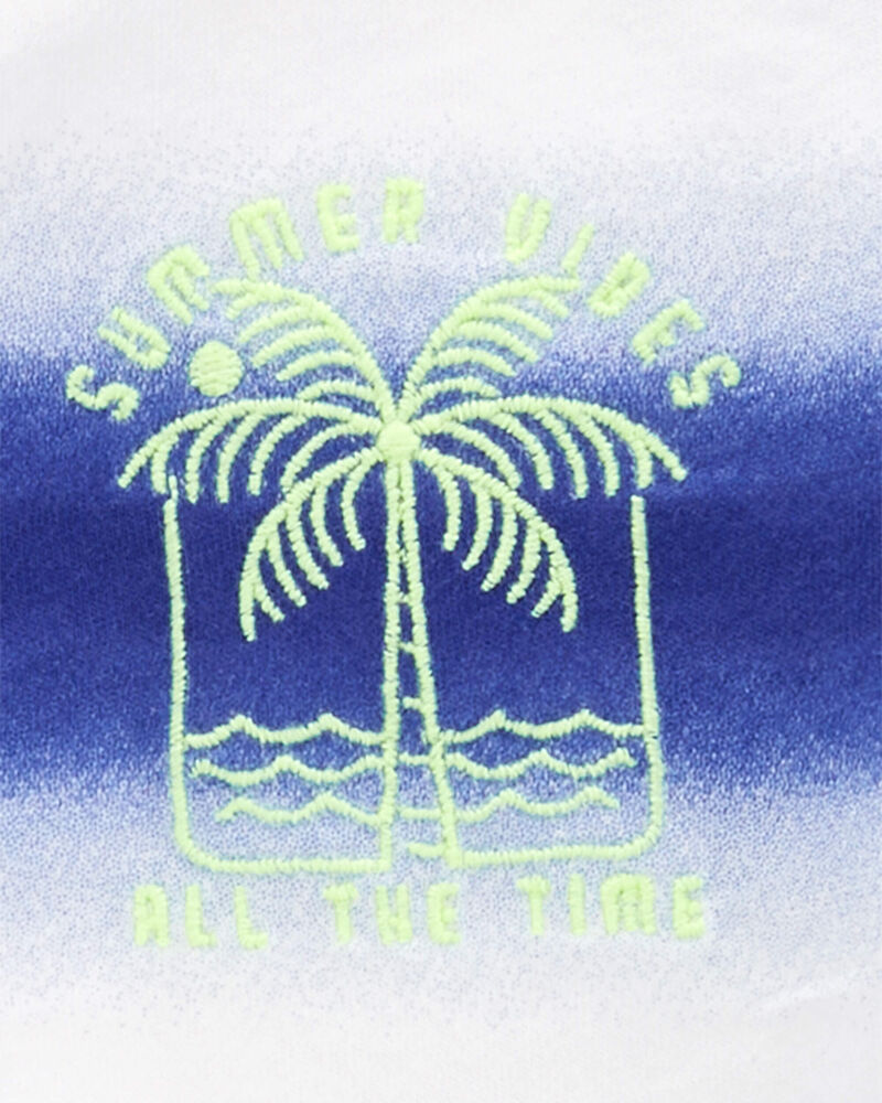 Baby Striped Jersey Henley, image 2 of 3 slides