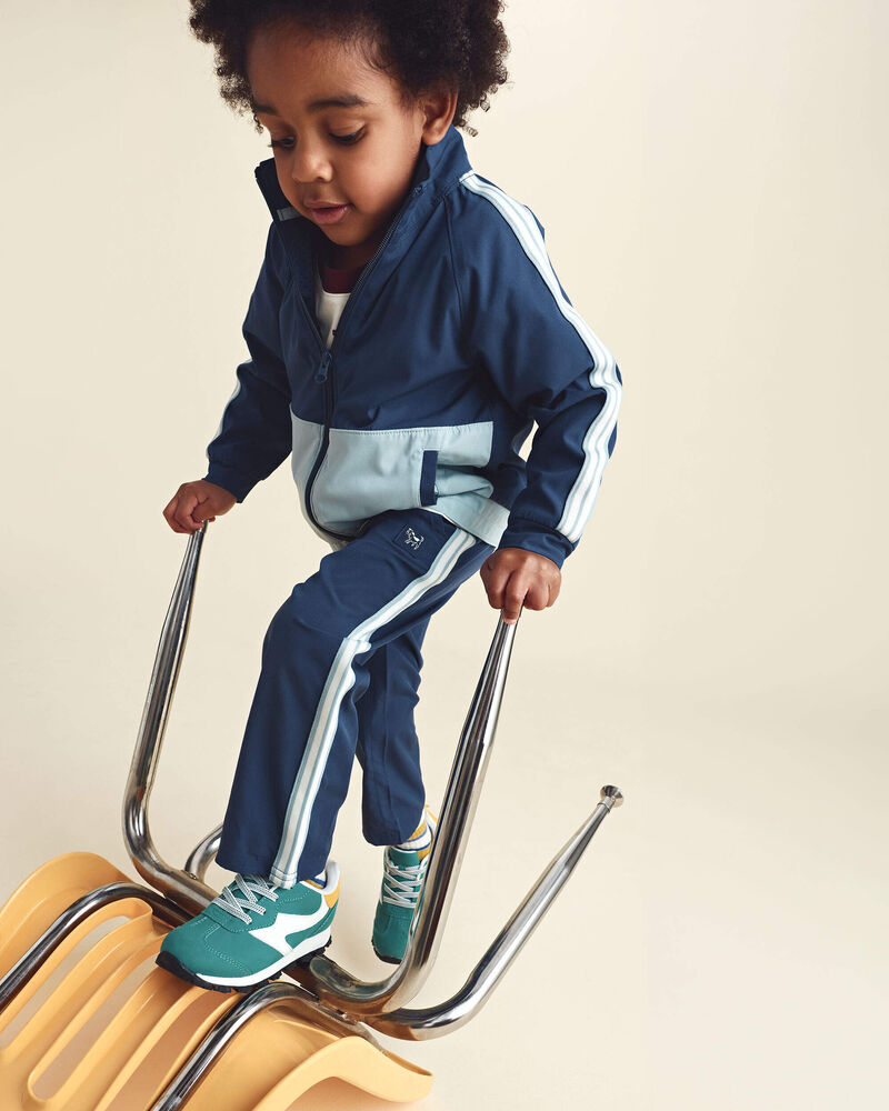 Pantalon d&rsquo;entra&icirc;nement &agrave; enfiler pour tout-petit - Bleu marine, image 3 sur 7 diapositives