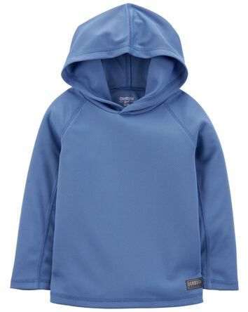 Hooded Pullover in Moisture Wicking Active Jersey

, 