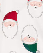 Baby 2-Piece Santa 100% Snug Fit Cotton PJs, image 3 of 4 slides
