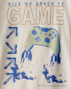 Boys Galactic Gamer Long-Sleeve Tee - Cream, image 4 of 5 slides