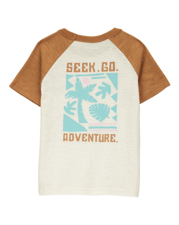 Baby Cotton Blend Short-Sleeve Tee, 