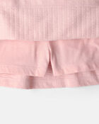 Toddler Girl Seersucker Skort - Pink, image 2 of 4 slides