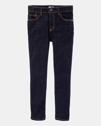 Kid Dark Wash Skinny Jeans, 