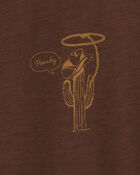 Toddler Boy 'Best Of The West' Long-Sleeve Henley T-Shirt - Brown, image 4 of 6 slides