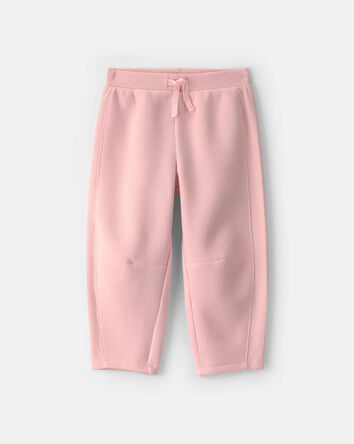 Toddler Girl Fleece Joggers &ndash; Pink, 