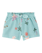 Toddler Floral Play Short, image 1 of 4 slides