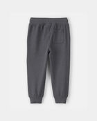 Toddler Boy French Terry Joggers - Grey, image 2 of 4 slides