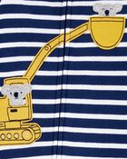 1-Piece Construction Snug Fit Cotton PJs, image 2 of 2 slides