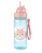Bouteille ZOO &agrave; paille - 13 oz &mdash; Chat, image 2 sur 2 diapositives