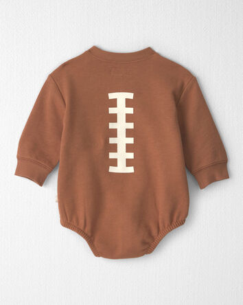 Baby Organic Cotton 'Game Day' French Terry Graphic Bubble, 