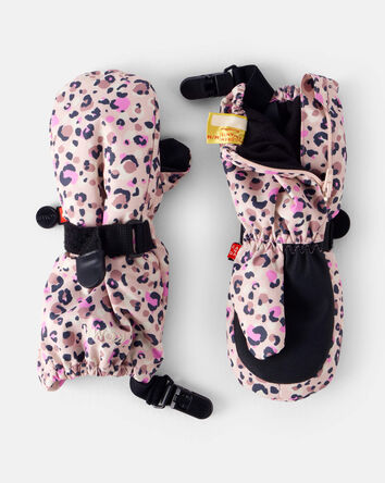 Tout-petit fille - Mitaines KOMBI Crazy Cariboo avec attaches, 