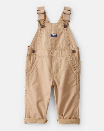 B&eacute;b&eacute; gar&ccedil;on - Salopette en toile - Kaki, 