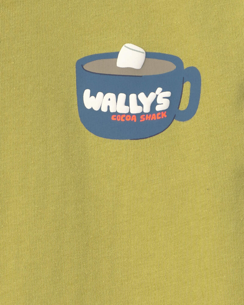 Tout-petit gar&ccedil;on &ndash; T-shirt manches longues &agrave; motif morse &ndash; Jaune, image 4 sur 5 diapositives