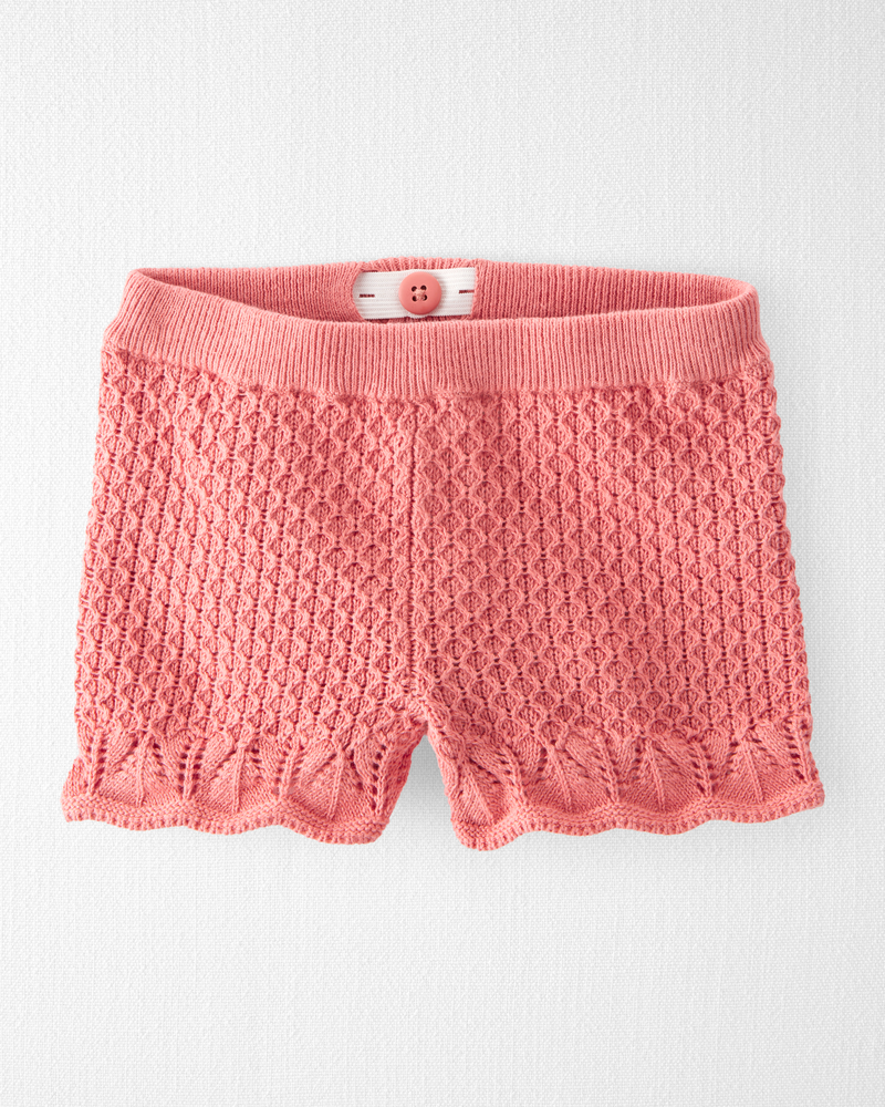 Baby 2-Piece Organic Cotton Crotchet Knit Set, image 2 of 4 slides