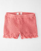 Baby 2-Piece Organic Cotton Crotchet Knit Set, image 2 of 4 slides