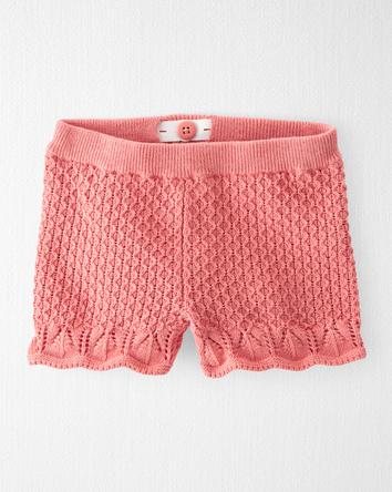 Baby 2-Piece Organic Cotton Crotchet Knit Set, 
