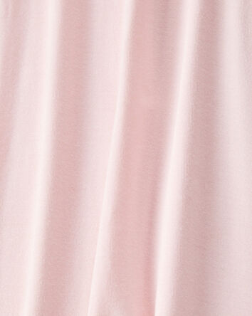 Baby Solid 2-Way Zip PurelySoft Sleeper Pyjamas - Light Pink, 