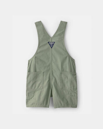 Toddler Boy Canvas Shortall - Olive, 