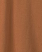 Boys Long-Sleeve Henley T-Shirt - Brown, image 2 of 3 slides