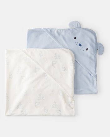 Baby 2-Pack Hooded Towels, 