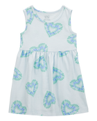 Toddler Girl Heart Tank Dress, image 1 of 4 slides